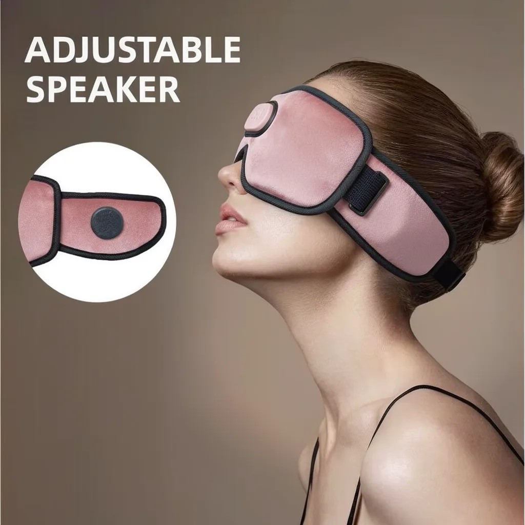 Kalmely Sleep Mask adjustable Bluetooth speakers, position them right over each ear